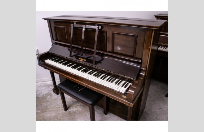 Used Murdoch Mahogany London Upright Piano Sold As Seen Bargain - Image 4